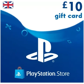 PSN karte 10 GBP (Lielbritānija) - PlayStation dāv