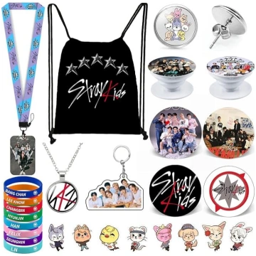 ZHENGGE Kpop Stray Kids dāvanu komplekts, kas ietv