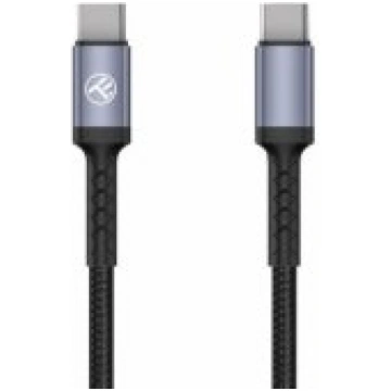 Tellur Type-C To Type-C Cable 3A 60W 1m Black vads