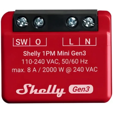 Plus 1PM Mini Gen3 SHELLY