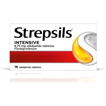 Strepsils Intensive, 16 sūkājamās tabletes