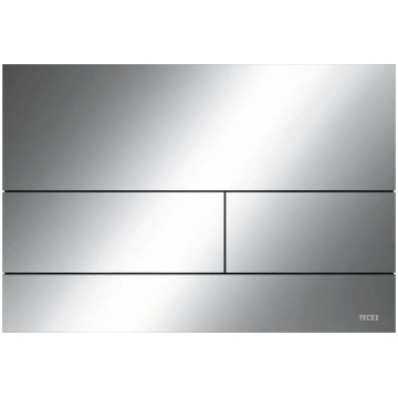 Tece square II WC plāksne (9240831) hroms glancēts