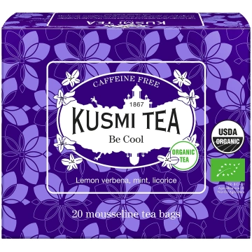 Tēja bez kofeīna Be Cool papildinājums 100 g Kusmi