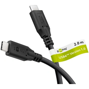 Kabelis USB C male - USB C male USB4 240W 20Gbit/s
