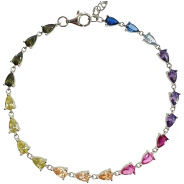 BRACCIALE GOCCE RAINBOW pederola luigi