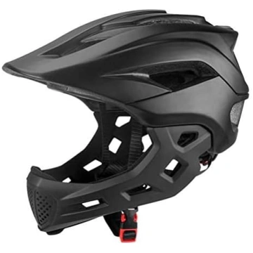 Bērnu pilna sejas ķivere, integrēta BMX ķivere bēr