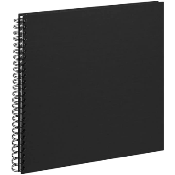walther design Fotoalbums Melna 33 x 35 cm Lins 6S