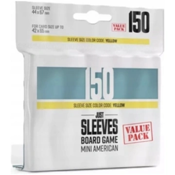 Gamegenic Just Sleeves - Board Game Sleeves (44 x 