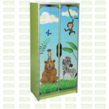 Divu vietu garderobes skapis Savanna 35547F