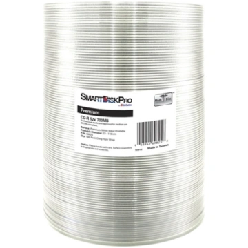 SmartDisk Smartdisk CD-R, 69825, Premium White Inj