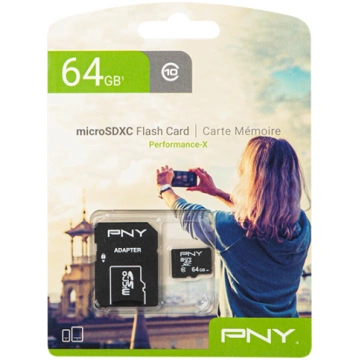 PNY 64GB microSDXC Card Blow 66-290