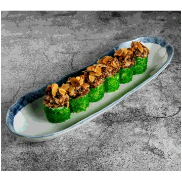 Tartara rolls ar zuti