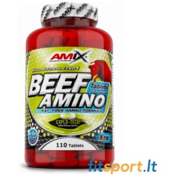 Amix Nutrition liellopa gaļas aminoskābes 110 tabl