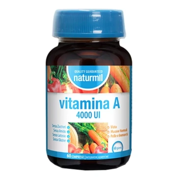 NATURMIL VITAMINA A 4000 UI 60 COMPRESSE DIETMED I