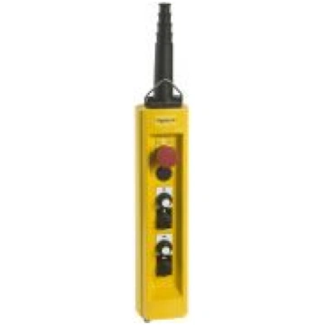 Pendant control station, Harmony XAC, plastic, yel