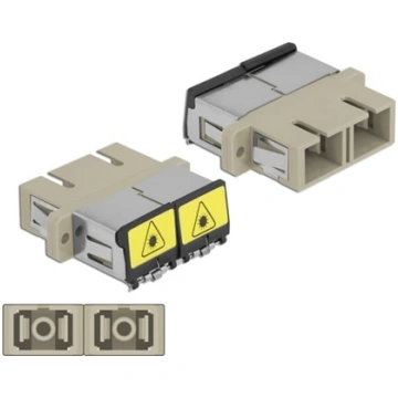 Delock Optical Fiber Coupler with laser protection
