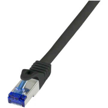 Logilink Patchkabel Ultraflex, Cat.6A, S/FTP, Blac