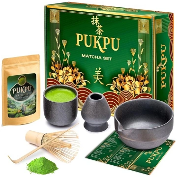 PUKPU Matcha tējas piederumu komplekts - japāņu ce