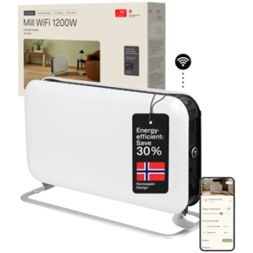 Konvekcijas sildītājs CO1200WIFI3 GEN3, 1200W, 18 
