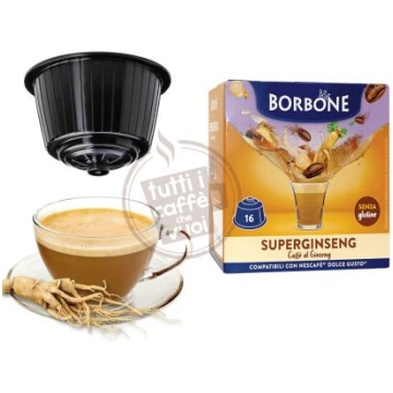 Capsule borbone super ginseng compatibili nescafe 