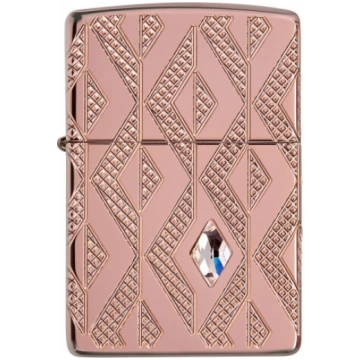 Zippo šķiltavas 49702 Armor® Geometric Diamond Pat
