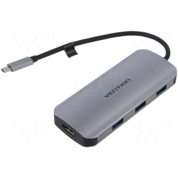 Hub USB | HDMI socket,USB A socket x3,USB C socket