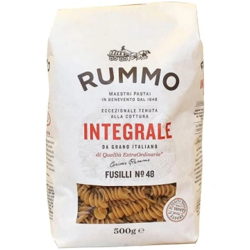 Rummo Pasta Fusilli Integrali N°48, pilngraudu mak