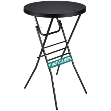 Byliable Folding Bar Table, Diameter 70 cm, Round,