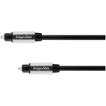 Kabel Kruger&Matz Toslink - Toslink 0.5m czarny (K