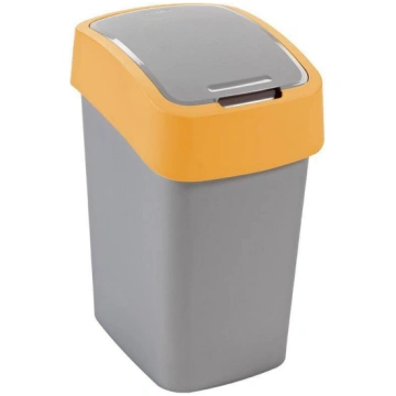Atkritumu spainis Flip Bin 25L sudraba/dzeltens 32