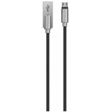 USB uzlādes/datu kabelis Devia Storm Series cinka 