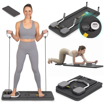 Daudzfunkcionāls Pilates dēlis reformers salokāms