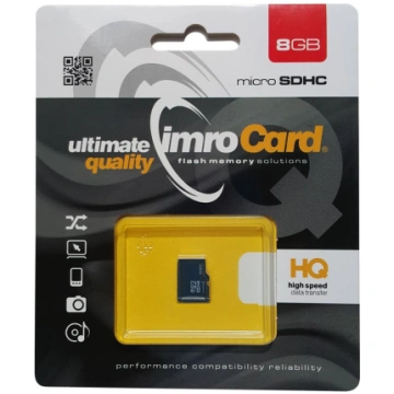 Imro 8GB microSDHC Class 4 atmiņas karte - memory 