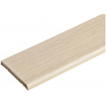 MDF apmale durvīm 2200x70x8mm PVC bal. ozola krāsā