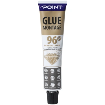 Līme naglu vietā POINT 96, kristāldzidra, 80ml