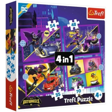 Trefl Puzzle Discover Batwheels - łącznie 207 (346