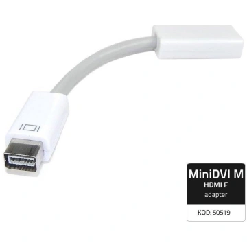 Qoltec Adapter Mini DVI Male/ HDMI Female ( Q 5051