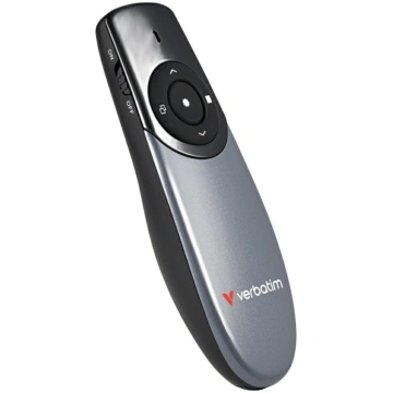 Verbatim Focus presenter with laser pointer, grey 