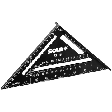 Stūrenis Sola RS 18 56160101, 180 mm, metāls, 45 -