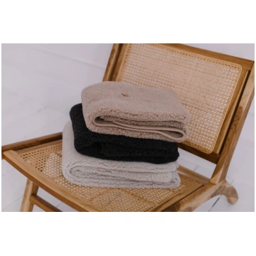 Wool blanket Nevada 100x150cm anthracite ZAFFIRO Z
