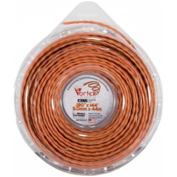 Stiprināta trimmera aukla VORTEX ( 3.0 mm / 44 m )