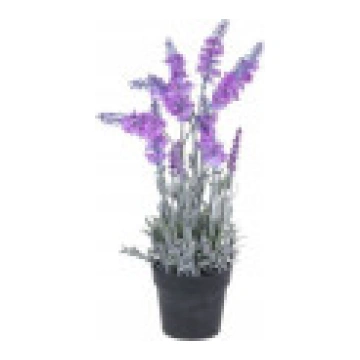 Mākslīgā lavanda podiņā. 40 cm [Sztuczna lawenda d