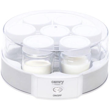 Camry Premium CR 4519 - yogurt maker - white/silve
