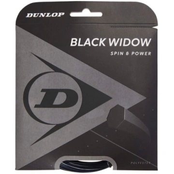 Tenisa stīgas Dunlop Black Widow 16G/12m/1,26mm