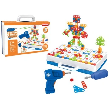 L-Toys konstruktoru komplekts Design&Drill