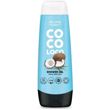 Aroma dušas želeja ar eksotisko kokosriekstu aromā