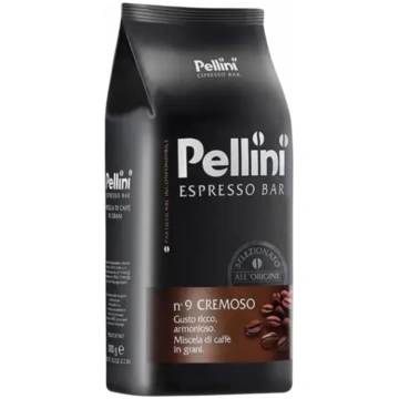 Pellini espresso bar No.9 cremoso kafijas pupiņas 