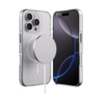 Crong Case Clear MAG Pro Magsafe iPhone 16 Max cau