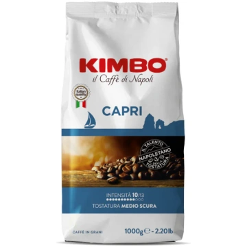 Caffè in grani Kimbo miscela Capri