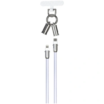 Devia 2in1 Lanyard 27W USB-C - Lightning Vads 1.2m
